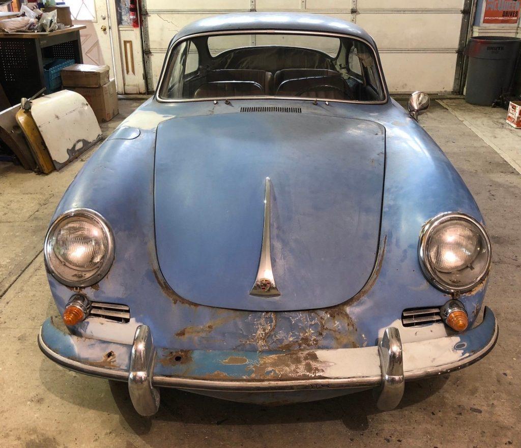 1964 Porsche 356 C Coupe Project, One Owner, Matching Numbers