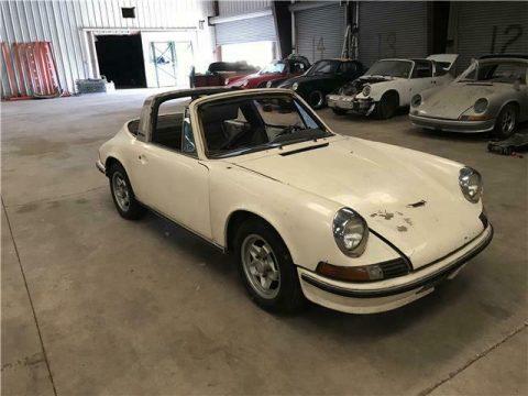 1973 Porsche 911E Targa Sportmatic &#8211; Restoration Project for sale