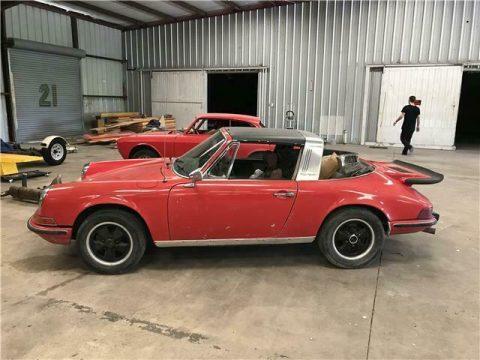 1973 Porsche 911T Targa project for sale