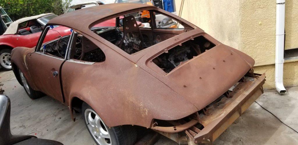 1973 Porsche 911 Widebody Coupe Project, Rust Free California